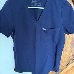 Women’s Figs Navy Blue Scrub Pants and Scrub Top